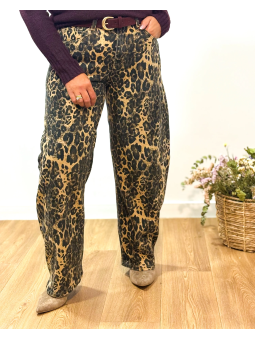 JEANS LEOPARDO